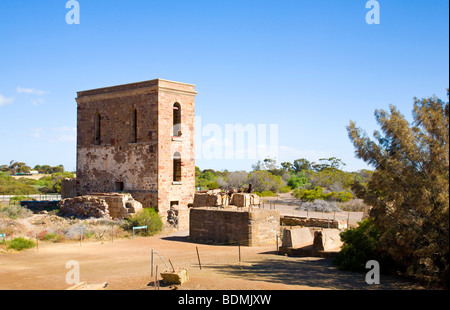 Richmans Engine House, Moonta Mines, Yorke Peninsula, South Australia Stockfoto