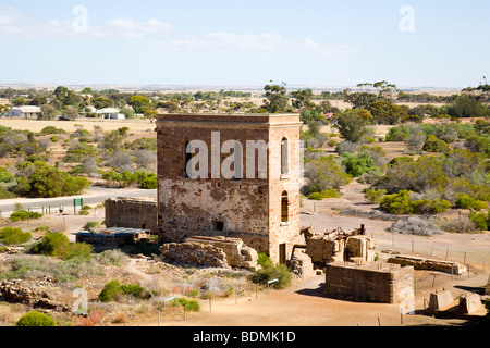 Richmans Engine House, Moonta Mines, Yorke Peninsula, South Australia Stockfoto