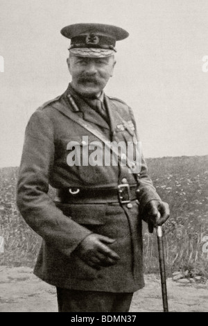 Feldmarschall Horatio Herbert Kitchener, 1. Earl Kitchener 1850 bis 1916. Stockfoto