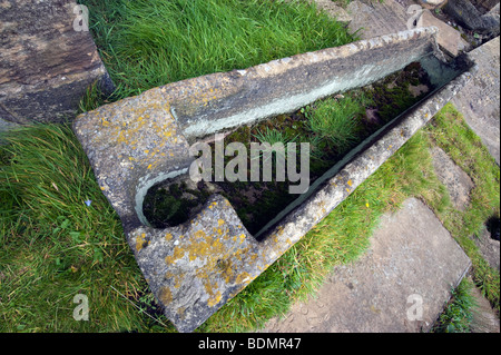 Öffnen Sie "Stein Sarg" Stockfoto