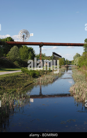 Duisburg, Landschaftspark Duisburg-Nord, Ehemaliges Hüttenwerk der Thyssen AG Stockfoto