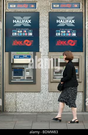 Halifax-ATM Stockfoto
