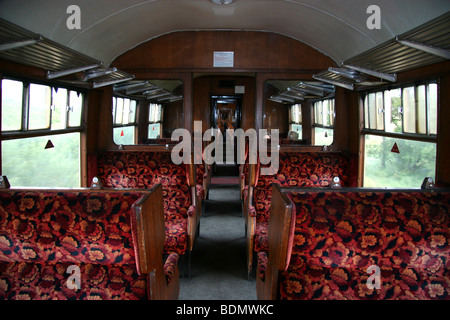 NYMR, Vintage Eisenbahnwagen, North York Moors Railway, North Yorkshire, England UK Stockfoto