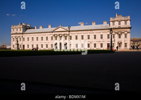 Greenwich University, ehemals das Royal Naval College Stockfoto