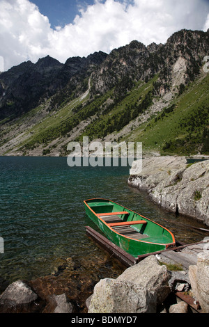 Das gab de Gaube-See im Tal über den Port d ' Espagne in Le Parc National Des Pyrenäen in Frankreich Stockfoto