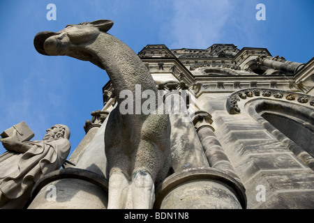 Bamberg, Dom, Domkuh am Suedwestturm Stockfoto