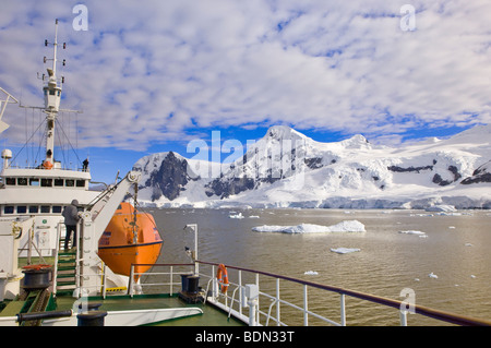 Neko Cove (Hafen), Antarktis. Stockfoto