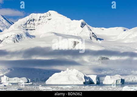 Neko Cove (Hafen), Antarktis. Stockfoto