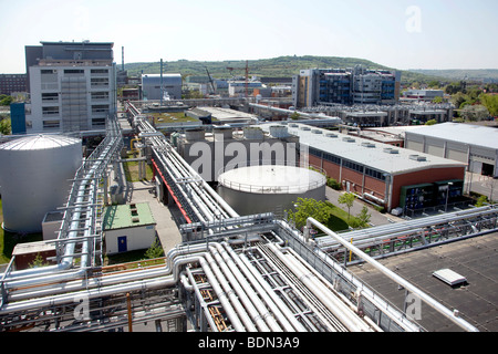 Räumlichkeiten der pharmazeutischen Unternehmen Boehringer Ingelheim GmbH, Ingelheim, Rheinland-Pfalz, Deutschland, Europa Stockfoto