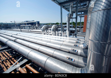 Räumlichkeiten der pharmazeutischen Unternehmen Boehringer Ingelheim GmbH, Ingelheim, Rheinland-Pfalz, Deutschland, Europa Stockfoto