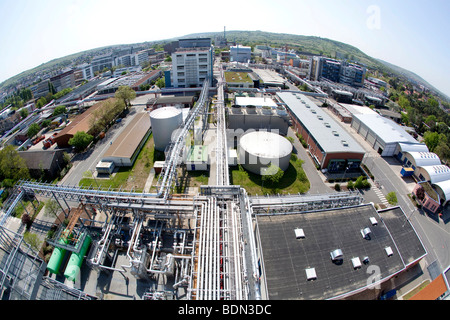 Räumlichkeiten der pharmazeutischen Unternehmen Boehringer Ingelheim GmbH, Ingelheim, Rheinland-Pfalz, Deutschland, Europa Stockfoto