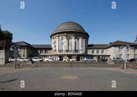 Köln-Deutz, Bahnhof Köln Messe/Deutz, Deutzer Bahnhof Stockfoto