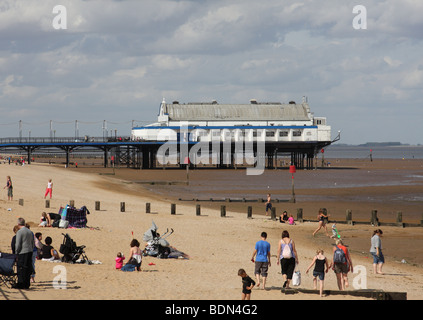 Die Pier in Cleethorpes, Lincolnshire, England, U.K Stockfoto