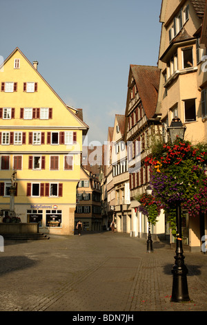 Lane in Tübingen Baden Württemberg Deutschland Stockfoto