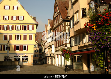 Holzmarkt in Tübingen Baden Württemberg Deutschland Stockfoto