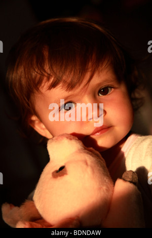 Faustine 18 Monate alt Stockfoto