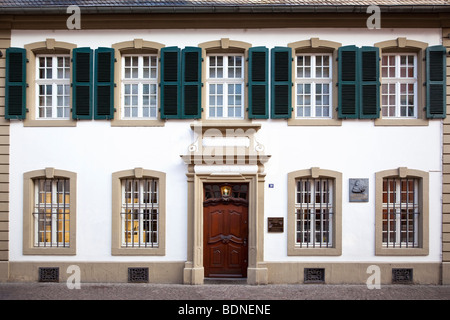 Karl-Marx-Haus das Geburtshaus von Karl Marx in Trier, Deutschland, Europa Stockfoto