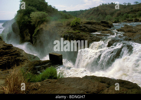 Kenia, Wasserfall in den tsavo Stockfoto