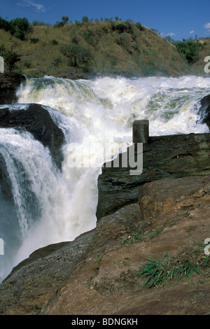 Kenia, Wasserfall in den tsavo Stockfoto