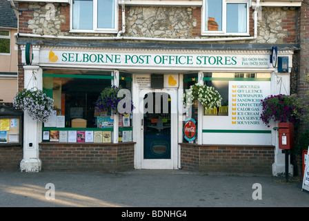 Dorfladen in der malerischen Hampshire Dorf Selborne, Hampshire, UK. Stockfoto