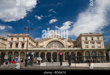 Gare de L'est in Paris, Frankreich Stockfoto