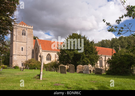 Dorchester Abbey, Dorchester on Thames, Oxfordshire, Vereinigtes Königreich Stockfoto