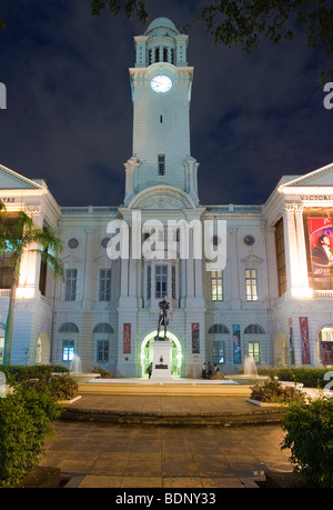 Victoria Theater und Konzerthalle, Singapur, Südostasien Stockfoto