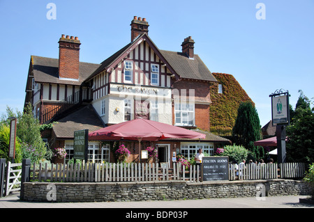 Raven, Bahnhofstraße, Haken, Hampshire, England, Vereinigtes Königreich Stockfoto