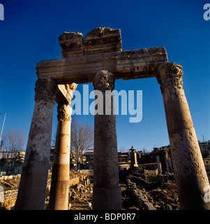 Baalbek Libanon Tempel der Venus Stockfoto