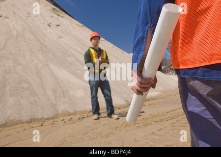 Zwei Ingenieure Stockfoto