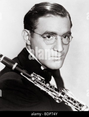 BENNY GOODMAN - US-jazz-Musiker und Bandleader Stockfoto