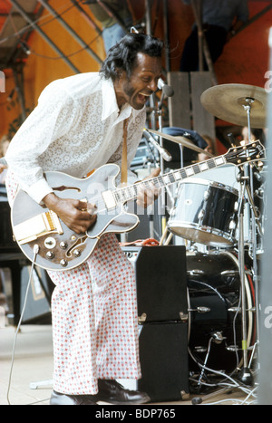 CHUCK BERRY - US-amerikanischer Musiker Stockfoto