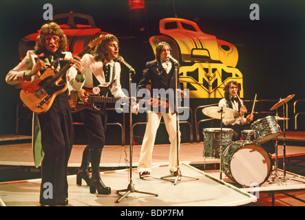 Schlamm - UK pop Gruppe im Jahre 1974 Stockfoto