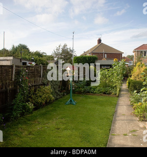 Englischer Garten im Sommer Stockfoto