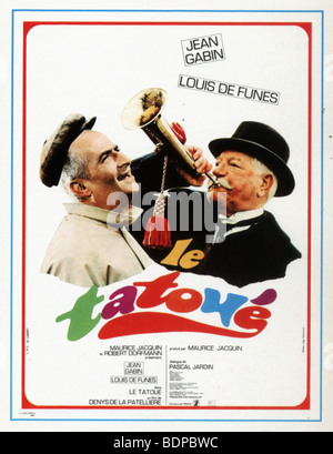 Le Tatoué Jahr: 1968 Direktor: Denys De La Patellière Filmplakat Stockfoto