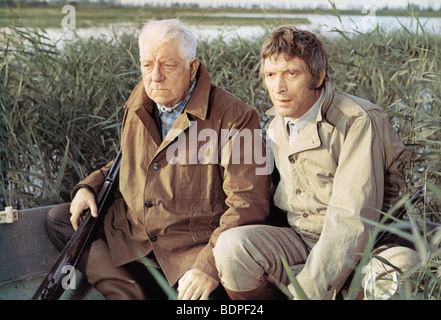 La Pferd Baujahr: 1970 Regie: Pierre Granier-Deferre Jean Gabin, Michel Barbey Stockfoto