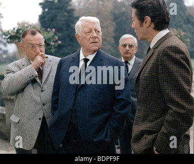 Sous le Signe du Taureau Jahr: 1968 Direktor: Gilles Grangier Jacques Monod, Jean Gabin, Michel Auclair Stockfoto