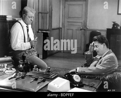 Maigret neigen un Piège Jahr: 1958-Regie: Jean Delannoy Jean Gabin, Jean Desailly Stockfoto