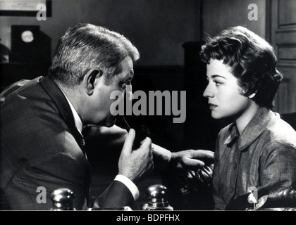 Maigret neigen un Piège Jahr: 1958-Regie: Jean Delannoy Jean Gabin, Annie Girardot Stockfoto