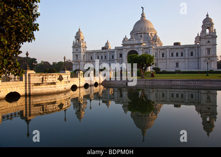 Victoria Denkmal in dem Maidan in Kalkutta Indien Stockfoto