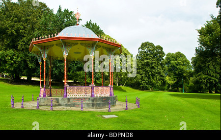 Musikpavillon, Lincoln Arboretum, Lincolnshire, England Stockfoto