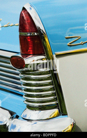 Ford Zodiac mark II Auto Rücklicht. Amerikanische Oldtimer Stockfoto