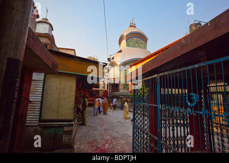 Kalighat Kali-Hindu-Tempel in Kalkutta Indien Stockfoto