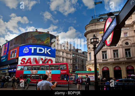 Piccadilly Circus in London Stockfoto