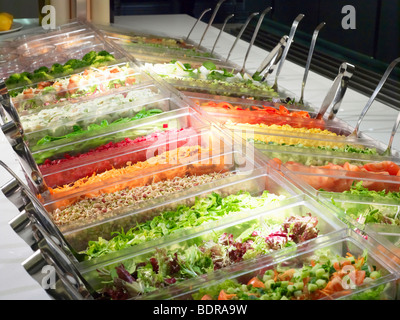 Salat-bar Stockfoto