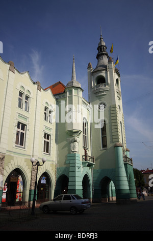 Rathaus in Mukatschewo, Ukraine Stockfoto