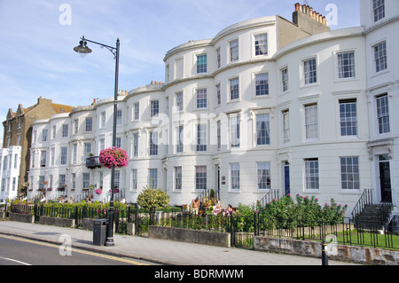 Seafront Apartments, Grand Parade, Herne Bay, Kent, England, Vereinigtes Königreich Stockfoto