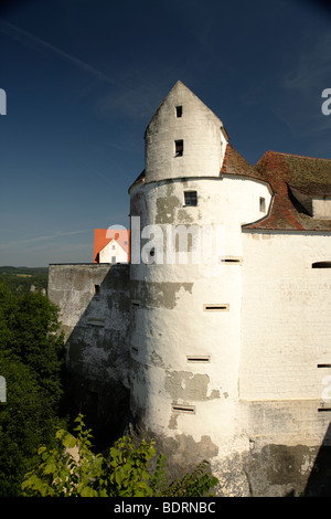 Eine Detail-Ansicht aus dem Wildenstein Schloss - Baden-Württemberg, Deutschland, Europa Stockfoto