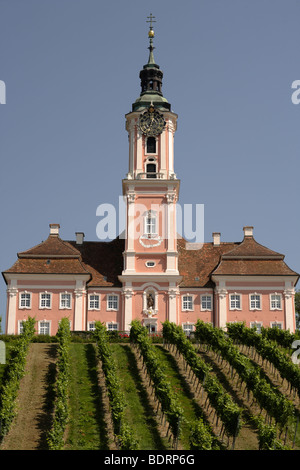 Wallfahrt der Kirche Birnau, Bodensee, Baden-Württemberg, Deutschland, Europa Stockfoto