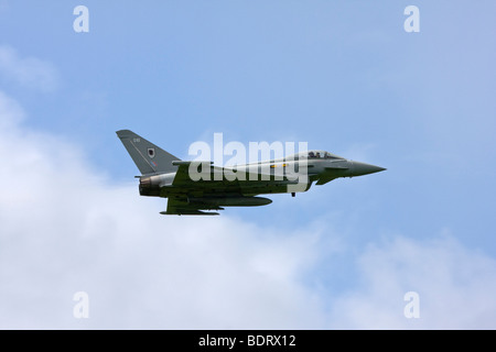 Royal Air Force Taifun F2-Jagdflugzeug Stockfoto